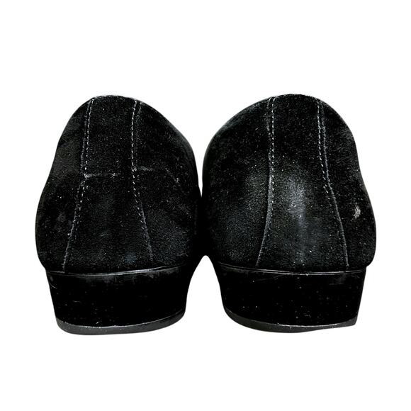 Men\'s Aldo Black Suede Smoking Loafers with Silver Stars - Size 9 - $120 Retail main image 5
